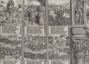 Il fidanzamento di Maria di Borgogna, Giovane Massimiliano, La lotta per la successione borgognona, 1515 da Hieronymus Andreae