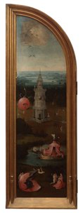 Pannello sinistro del Giudizio Universale