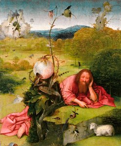 San Giovanni Battista nel deserto, fine XV secolo da Hieronymus Bosch