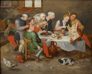 I cantanti di Bacco, 1580