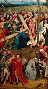 Il Cristo che porta la sua croce, La via del Calvario da Hieronymus Bosch