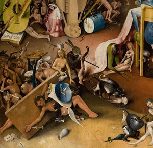Il Giardino delle Delizie, 1490-1500 da Hieronymus Bosch