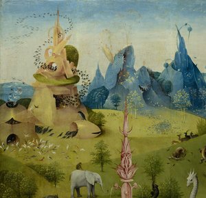 Il Giardino delle Delizie, 1490-1500 da Hieronymus Bosch