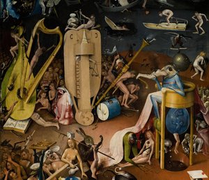 Il Giardino delle Delizie, 1490-1500 da Hieronymus Bosch