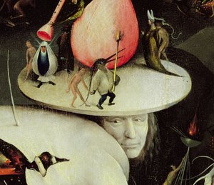 Il Giardino delle Delizie, c.1500 (dettaglio) da Hieronymus Bosch