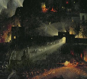 Il Giardino delle Delizie (dettaglio) da Hieronymus Bosch