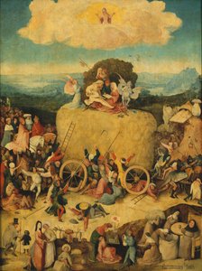 Il Trittico del Carro di Fieno Pannello centrale, c. 1516 da Hieronymus Bosch