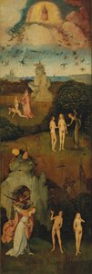 Il Trittico del Carro di Fieno Pannello sinistro, c. 1516 da Hieronymus Bosch