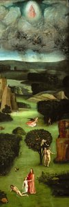 Il Giudizio Universale Trittico, pannello sinistro, ca 1485 da Hieronymus Bosch
