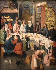 Le nozze di Cana, ca 1550-1565 da Hieronymus Bosch