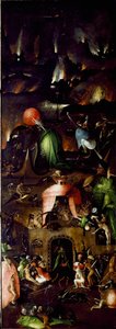 Trittico del Giudizio Universale (pannello destro) da Hieronymus Bosch