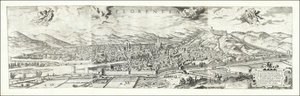 Veduta di Firenze del 1557 di Hieronymus Cock, pubblicata nel 1601 da Paul van der Houve da Hieronymus Cock
