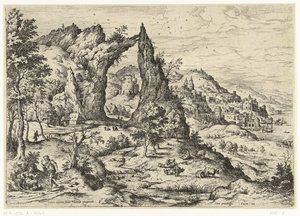 Giuda e Tamar (serie: Paesaggi con scene bibliche e mitologiche)