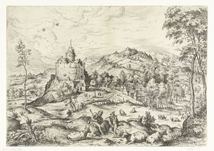 Mercurio e Argo da Hieronymus Cock