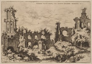 Rovine sul Palatino con il Septizonium