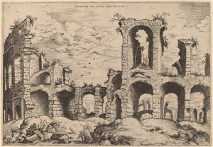 Seconda vista del Colosseo da Hieronymus Cock