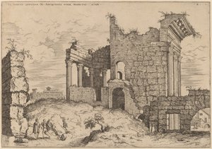 Seconda vista del Foro di Nerva
