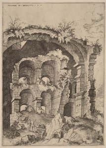 Settima veduta del Colosseo