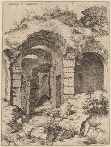 Sesta vista del Colosseo da Hieronymus Cock