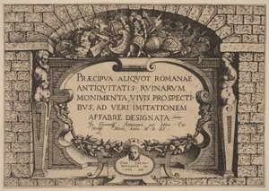 Frontespizio da Hieronymus Cock