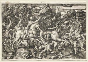 Combattimento tra cavalieri