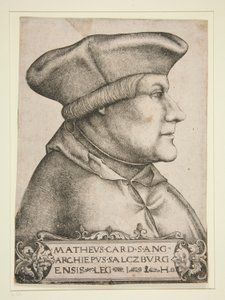 Matthäus Lang, Cardinale-Arcivescovo di Salisburgo da Hieronymus Hopfer