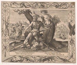 Colerico I quattro temperamenti da Hieronymus Lederer