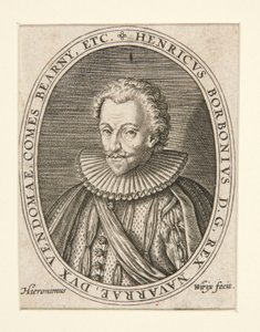 Re Enrico IV da Hieronymus Wierix