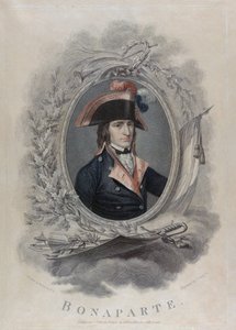 Napoleone I Bonaparte - Ledru, Hilaire (1769-1840) - 1801 - Incisione, acquerello - 40x51,2 - Collezione privata da Hilaire Ledru