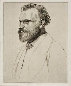 Edouard Manet, Ritratto a mezzo busto da Hilaire Germain Edgar Degas
