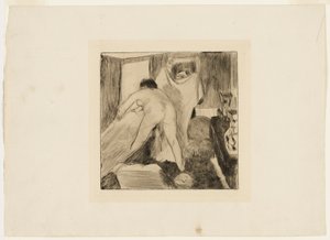 Lasciare il bagno da Hilaire Germain Edgar Degas