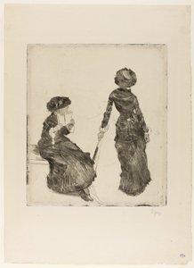 Mary Cassatt al Louvre: La Galleria degli Etruschi da Hilaire Germain Edgar Degas