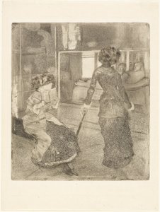 Mary Cassatt al Louvre: La Galleria degli Etruschi da Hilaire Germain Edgar Degas