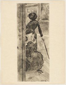 Mary Cassatt al Louvre: Galleria dei dipinti da Hilaire Germain Edgar Degas