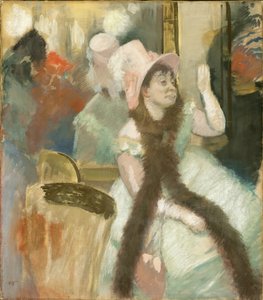 Ritratto dopo un ballo in maschera (Ritratto di Madame Dietz-Monnin) da Hilaire Germain Edgar Degas