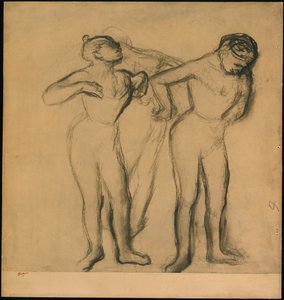 Tre ballerini da Hilaire Germain Edgar Degas
