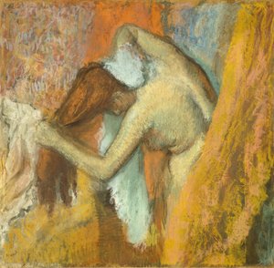 Donna alla toilette da Hilaire Germain Edgar Degas