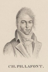 Ritratto del violinista e compositore Charles Philippe Lafont da Hilaire Ledru