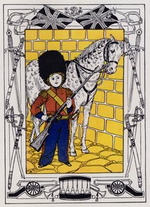Il giovane recluta (litografia a colori)