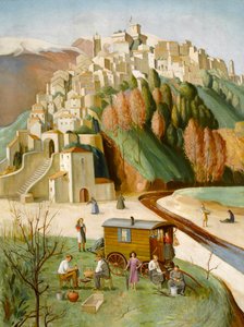 Cagnes Sur Mer, la Riviera Francese da Hilda Mary Harvey