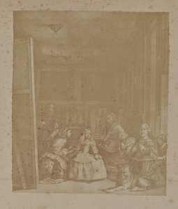 [Incisione di "Las Meninas" di Velazquez]. da Hill and Adamson