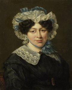 Ritratto di Maria Adriana van der Sluys, moglie di Hermanus Martinus Eekhout da Hillebrand Dirk Loeff