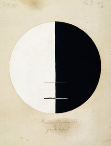 Il punto di vista di Buddha nella vita terrena, No. 3a da Hilma af Klint
