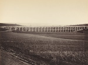 Arcate del ponte sulla Vanne, 1873 da Hippolyte Auguste Collard