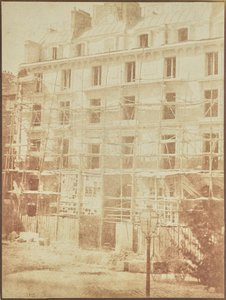 [Costruzione della Galerie de la Madeleine, Place de la Madeleine].