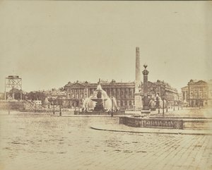 [Place de la Concorde] da Hippolyte Bayard