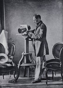Ritratto di Hippolyte Bayard, scattato da lui stesso (foto b/n)