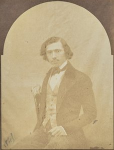 [Ritratto di uomo seduto[ da Hippolyte Bayard