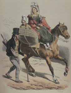 Normandia Illustrazione di Jules Janin 161 da Hippolyte Bellange
