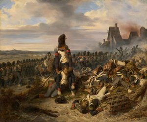 Scena di battaglia, c. 1825 da Hippolyte Bellange